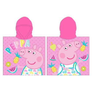 Peppa Pig beach poncho