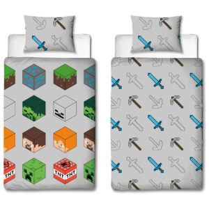 Minecraft Single Bed Duvet Cover