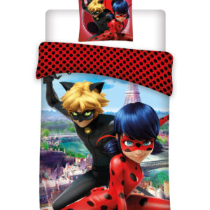 Miraculous Lady Bug Single Bed Duvet Cover