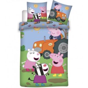 Peppa Pig Single Bed Duvet Cover