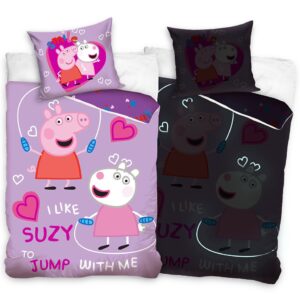 Peppa Pig Single Bed Duvet Cover