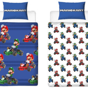 Super Mario Single Bed Duvet Cover