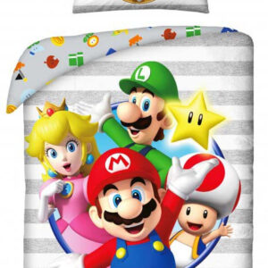 Super Mario Single Bed Duvet Cover