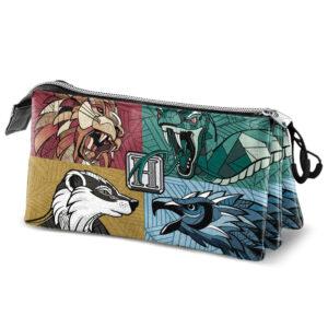Harry Potter triple zip pencil case