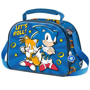 Sonic 3d insulated lunch bag