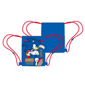 Sonic drawstring bag