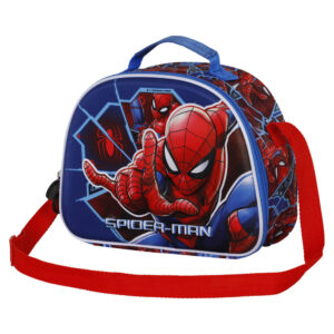 Spiderman 3d insulated lunch bag