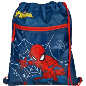 Spiderman drawstring bag