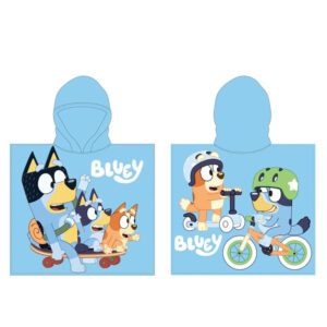 Bluey beach poncho