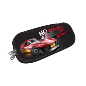 Hot Wheels double zip pencil case