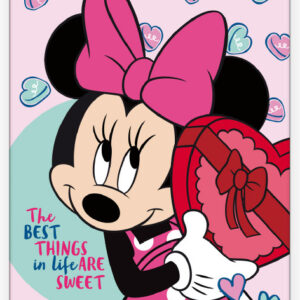 Minnie Mouse fleece blanket