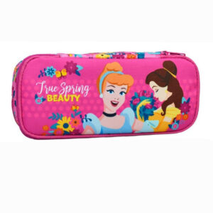 Princess double zip pencil case