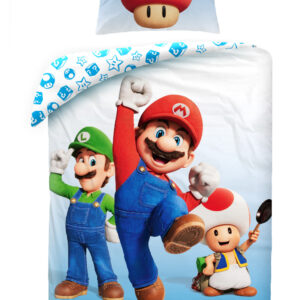 Super Mario Single Bed Duvet Cover