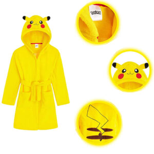Pokemon fleece dressing gown