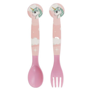 Unicorn cutlery set