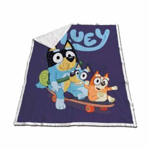 Bluey blanket