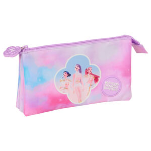 Kpop Demon Hunters triple zip pencil case